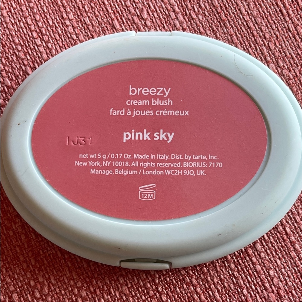 TARTE breezy cream blush - Pink Sky
